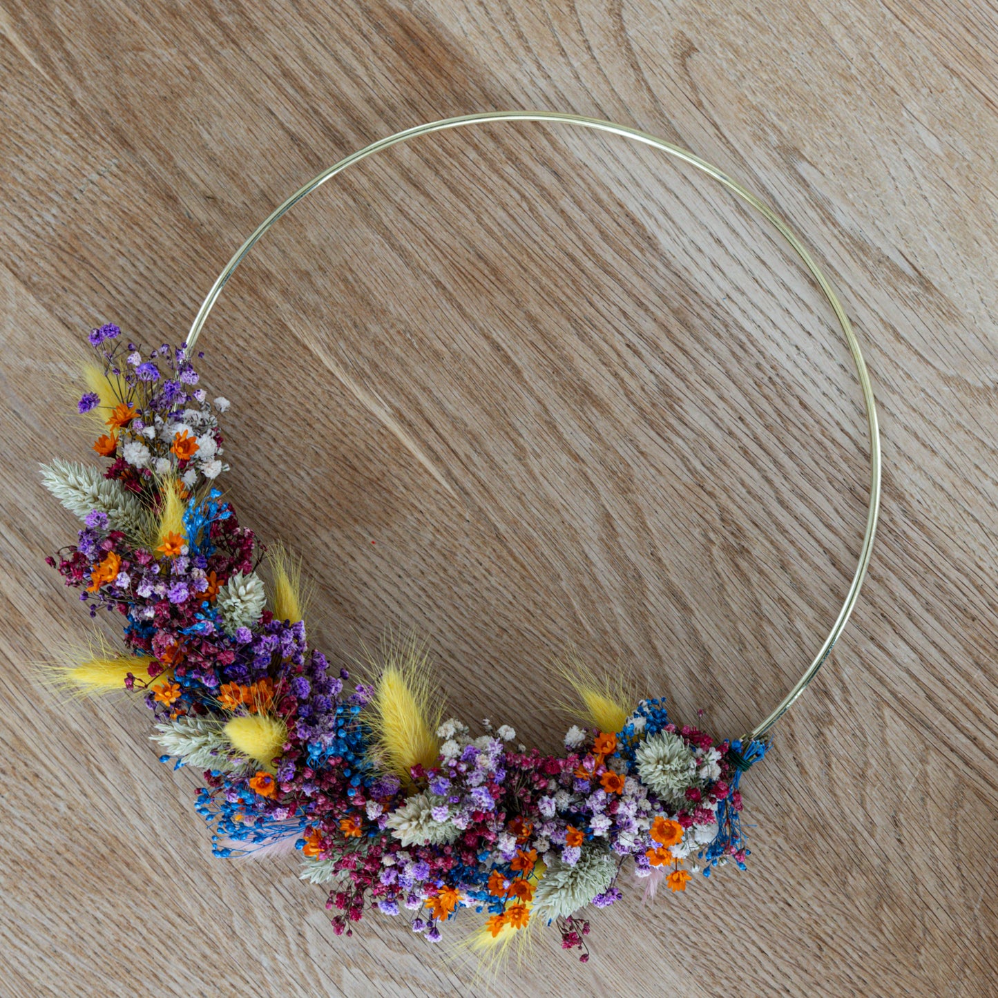 DIY-Trockenblumenreifen Leni