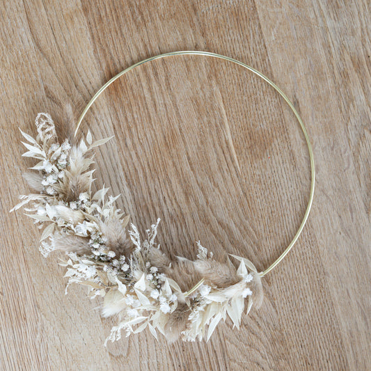 DIY-Trockenblumenreifen Luna