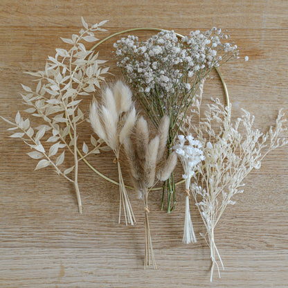 DIY-Trockenblumenreifen Luna Material