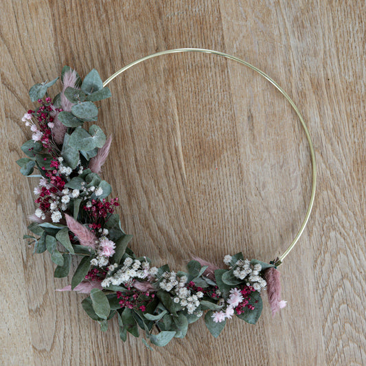 DIY-Trockenblumenreifen Rosi